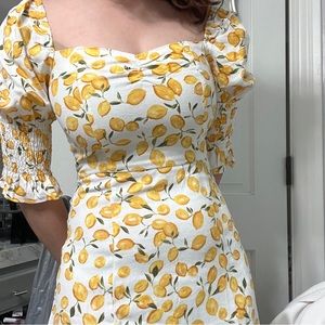 Lemon Mini Dress 🍋